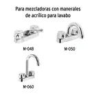 Bolsa con 2 cartuchos cerámicos para mezcladoras plásticas 4