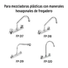 Bolsa con 2 cartuchos cerámicos para mezcladoras plásticas 6