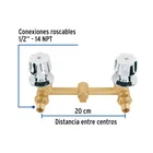 Mezcladora empotrar, compresión, con manerales, FOSET 3
