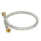 Manguera para gas, acero inox, 3/8' flare, 60 cm, FOSET 1