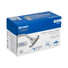 Regadera cromo 4' plato redondo, con brazo, FOSET ELEMENT 6