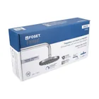 Regadera cromo 6' plato redondo, con brazo, FOSET ELEMENT 7