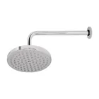 Regadera cromo 8' plato redondo, con brazo, FOSET ELEMENT 1