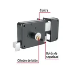 Cerradura sobreponer der instala-fácil, tradicional, negro 2